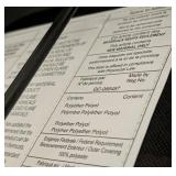 Office Chair High-Back Rolling - 24 in W x 24 in D - 19 in Seat H - 40 in Back