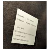 Round Wood Coffee Table - 38 in Diameter x 20 in High - Dark Finish