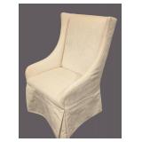 Legacy Classic Side Chair - Ivory Fabric, 26W x 28D x 20in Seat, 43in Back