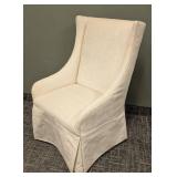 Legacy Classic Side Chair - Ivory Fabric, 26W x 28D x 20in Seat, 43in Back