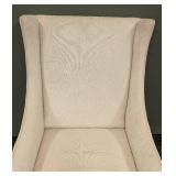Legacy Classic Side Chair - Ivory Fabric, 26W x 28D x 20in Seat, 43in Back