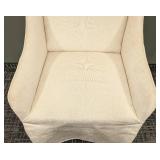 Legacy Classic Side Chair - Ivory Fabric, 26W x 28D x 20in Seat, 43in Back