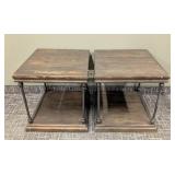 Legacy Crestview CVFNR961 Side Tables (Lot of 2) - 25 x 23 x 24 in