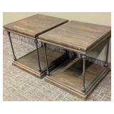 Legacy Crestview CVFNR961 Side Tables (Lot of 2) - 25 x 23 x 24 in