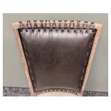 ZUO Pleather Accent Side Chair - 20W x 24D, Seat Ht 19in, Back Ht 37in