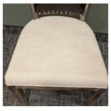 ZUO Pleather Accent Side Chair - 20W x 24D, Seat Ht 19in, Back Ht 37in