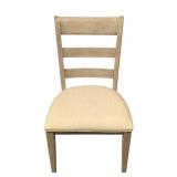 Bassett Furniture Side Chair - Upholstered Seat, 21W x 19D x 19H, 36in Back