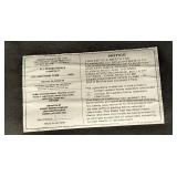 Bassett Furniture Side Chair - Upholstered Seat, 21W x 19D x 19H, 36in Back