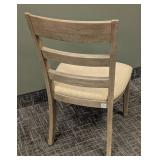 Bassett Furniture Side Chair - Upholstered Seat, 21W x 19D x 19H, 36in Back