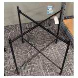 Merecana Metal Table Bases (3) Cross-Brace X-Frame, 30x15, 21x24, 24x20