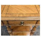 Stanley Furniture Desk - 68 in W x 32 in D x 31 in H - Wood with Light Scratches