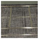 Metal Coffee Table Base - 44 in L x 20 in W x 18 in H - Glass Top Missing - Repurpose Ready