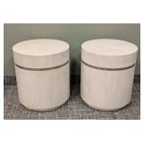 Universal Furniture Round Side Tables U042825 - Pair