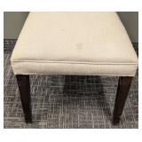 Restoration Hardware Side Chair - Beige Upholstery, 20 W x 25 D, 20 in Seat Height, 42 in Back