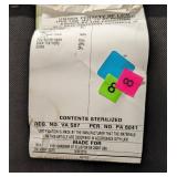 Cream Slipcover Ottoman 34x25x19 in - Removable Washable Cover