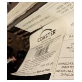 Coaster Upholstered Side Chair - 19"W x 21"D x 18"S x 38"B