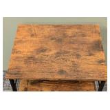 Petite Storage Tote Accent Table - 15 in W x 12 in D x 22 in H