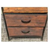 Petite Storage Tote Accent Table - 15 in W x 12 in D x 22 in H
