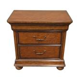 Stanley Furniture Nightstand - 2-Drawer Solid Wood, 30 x 19 x 30 in
