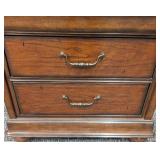 Stanley Furniture Nightstand - 2-Drawer Solid Wood, 30 x 19 x 30 in