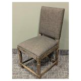 Madison Park Side Chair - 19W x 20D x 18 in seat height x 38 in back height - Upholstered Gray Fabric