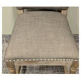 Madison Park Side Chair - 19W x 20D x 18 in seat height x 38 in back height - Upholstered Gray Fabric