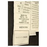 Madison Park Side Chair - 19W x 20D x 18 in seat height x 38 in back height - Upholstered Gray Fabric