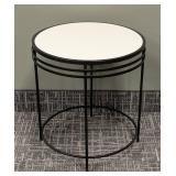 Round Accent Table - 18 Inch Diameter & 20 Inch Height