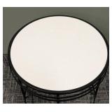 Round Accent Table - 18 Inch Diameter & 20 Inch Height