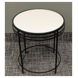 Round Accent Table - 18 Inch Diameter & 20 Inch Height