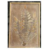 Framed Fern Wall Art Panel 16 x 24 in