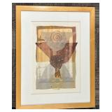 Quasar 1 Signed Print - Framed 26 x 34