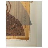 Quasar-11 Signed Print 26 x 34 in Framed Abstract Artwork