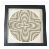 Rope 3-D Art 29 x 30 In Framed Wall Decor