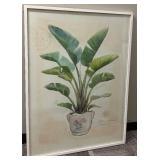 Framed Botanical Plant Print - 36 in x 48 in Wall Art