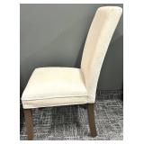 Bassett Mirror Co. Beige Upholstered Dining Chairs (Lot of 3)