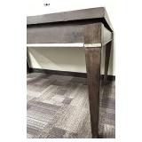 Dining Table - Dark Wood Extendable with 2 Leaves