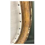 Antique Style Oval-Back Upholstered Chairs (Lot of 3)