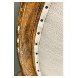 Antique Style Oval-Back Upholstered Chairs (Lot of 3)