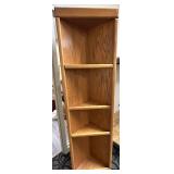Corner Oak Tall Bookcase