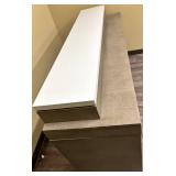 Parker House Console Table PUR#09 - White Top & Wood Base