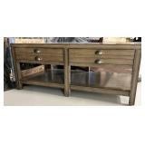 Stein World Console Cabinet & Credenza - 4 Drawers & Open Shelves