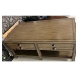 Stein World Console Cabinet & Credenza - 4 Drawers & Open Shelves