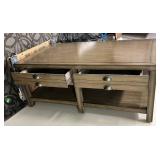Stein World Console Cabinet & Credenza - 4 Drawers & Open Shelves