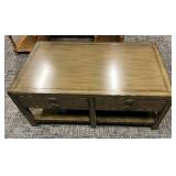 Stein World Console Cabinet & Credenza - 4 Drawers & Open Shelves