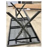 Safavieh Outdoor Wicker Table - 55 in L x 31 in W x 29 in H