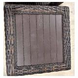 Safavieh Woven Rattan End Tables - Pair (Lot of 2)