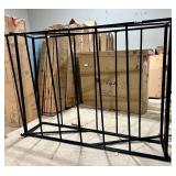 Coaster Fine Furniture Black Metal Frame Rug Racks