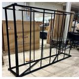 Coaster Fine Furniture Black Metal Frame Rug Racks
