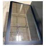 Black Glass-Top Coffee Table